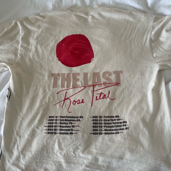 The Last Rose Petal Farewell Tour - Teyana Taylor Ivory Short Sleeve Tee… - Picture 3 of 4